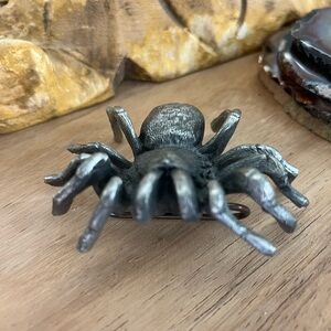 Silver Spider Figurine